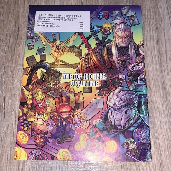 Gameinformer Magazine #290 The Top 100 RPGS Of All Time June 2017 - Picture 2 of 3